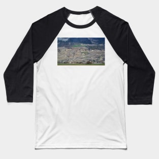 Swiss Landscape. Canton Valais. Baseball T-Shirt